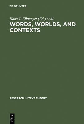 Words, Worlds, and Contexts 3110085046 Book Cover