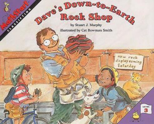 Dave's Down-To-Earth Rock Shop (Mathstart: Leve... 0739843923 Book Cover