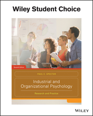 Industrial and Organizational Psychology: Resea...            Book Cover