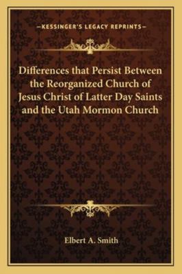 Differences that Persist Between the Reorganize... 1162733500 Book Cover