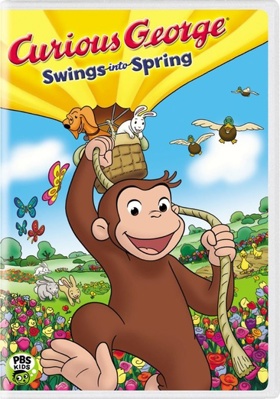 Curious George: Swings Into Spring B00ANJNFCI Book Cover