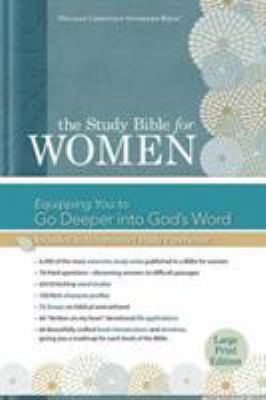 The Study Bible for Women: HCSB Large Print Edi... [Large Print] 1433607670 Book Cover