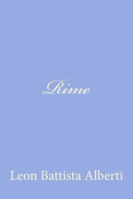 Rime [Italian] 1477678549 Book Cover