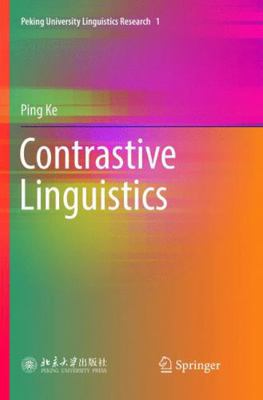 Contrastive Linguistics 9811346232 Book Cover