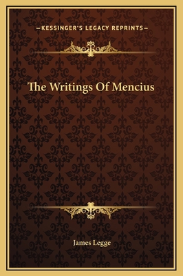The Writings Of Mencius 1169265766 Book Cover