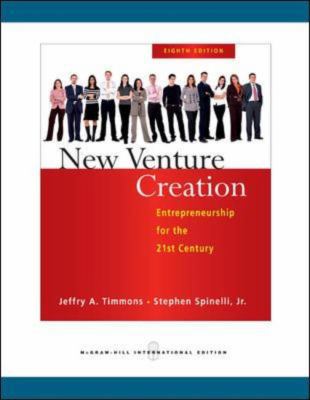 New Venture Creation: Entrepreneurship for the ... 0071276327 Book Cover
