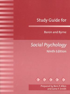 Study Guide for Baron and Byrne Social Psychology 0205298044 Book Cover