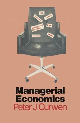 Managerial economics 0333157273 Book Cover