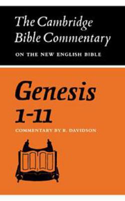 Genesis 1-11 0521086183 Book Cover