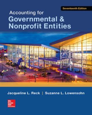 Accounting for Governmental & Nonprofit Entities 0078025826 Book Cover