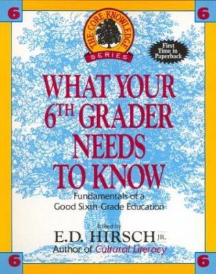 What Your Sixth Grader Needs to Know: Fundament... 0385314671 Book Cover