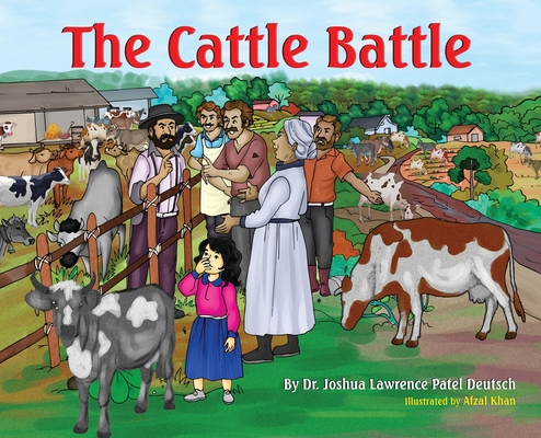 The Cattle Battle [Large Print] 1088060684 Book Cover