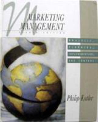 Marketing Management: Analysis, Planning, Imple... 0137228511 Book Cover