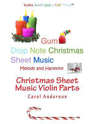 Christmas Sheet Music Violin Parts: Gum Drop No... 197974095X Book Cover