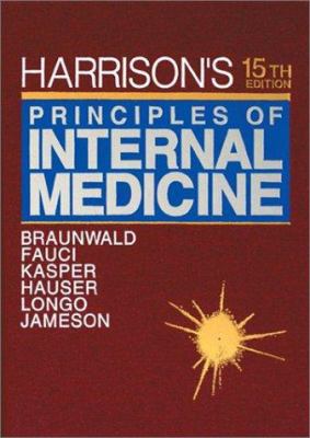 Harrison's Principles of Internal Medicine (Vol... 0070072744 Book Cover