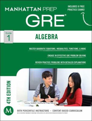 Algebra GRE Strategy Guide 1941234135 Book Cover