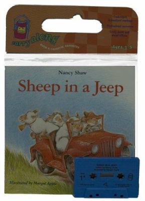 Sheep in a Jeep Book & Cassette [With Book] 039595990X Book Cover