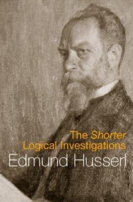 The Shorter Logical Investigations 0415241928 Book Cover