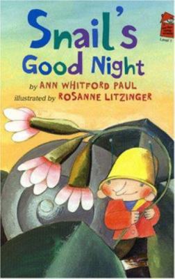 Snail's Good Night 0823419126 Book Cover