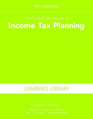 Tools & Techniques of Income Tax Planning 0872189864 Book Cover