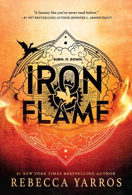Iron Flame [Large Print] B0CRS5PCWS Book Cover