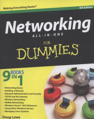 Networking All-In-One for Dummies 1118380983 Book Cover
