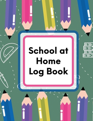 School At Home Log Book: Virtual Learning - Wee...            Book Cover