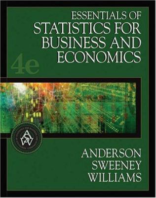 Essentials of Statistics for Business and Econo... 032422320X Book Cover