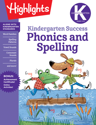 Kindergarten Phonics and Spelling Learning Fun ... 1644726696 Book Cover