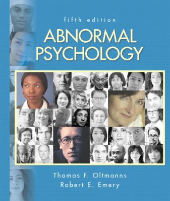 Abnormal Psychology (5th Edition) 0131875213 Book Cover