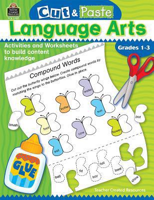 Cut and Paste: Language Arts 0743937074 Book Cover