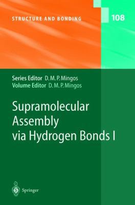Supramolecular Assembly Via Hydrogen Bonds I 3540200843 Book Cover