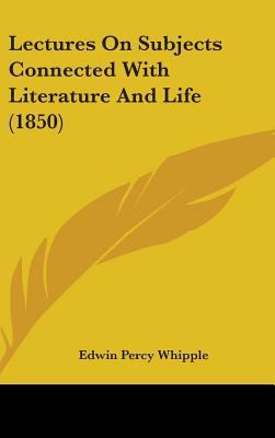 Lectures On Subjects Connected With Literature ... 1437211666 Book Cover