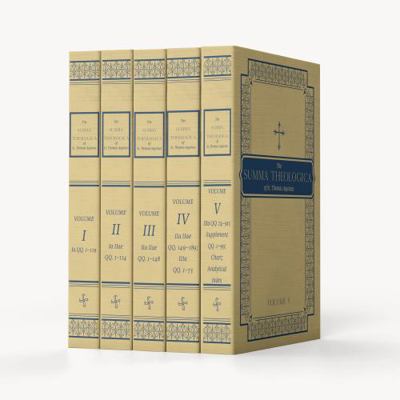 St. Thomas Aquinas Summa Theologica (5 volume set) 0870610694 Book Cover