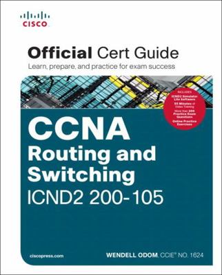 CCNA Routing and Switching Icnd2 200-105 Offici... 1587205793 Book Cover