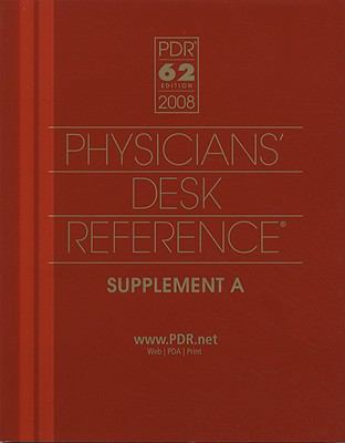 Physicians Desk Reference: Supplement A 1563636697 Book Cover