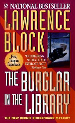 The Burglar in the Library 0451407830 Book Cover