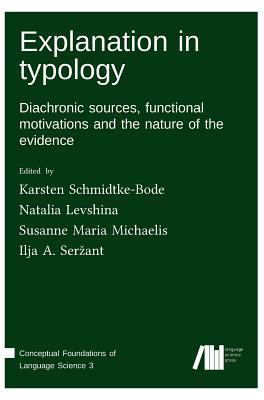 Explanation in typology 3961101485 Book Cover