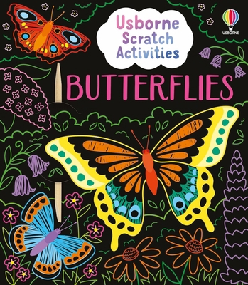 Usborne Scratch Activities Butterflies 1836053207 Book Cover