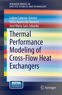 Thermal Performance Modeling of Cross-Flow Heat... 3319096702 Book Cover