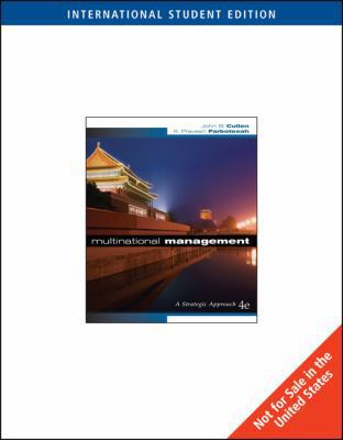 Multinational Management: A Strategic Approach. 0324653433 Book Cover