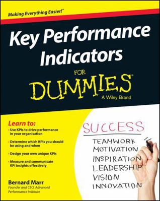 Key Performance Indicators for Dummies 111891323X Book Cover