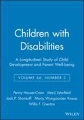 Children with Disabilities: A Longitudinal Stud... 0631234756 Book Cover