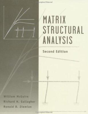 Matrix Structural Analysis 0471129186 Book Cover