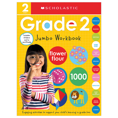 Second Grade Jumbo Workbook: Scholastic Early L... 1338715607 Book Cover
