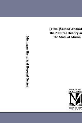 First-Second Annual Report Upon the Natural His... 142554973X Book Cover