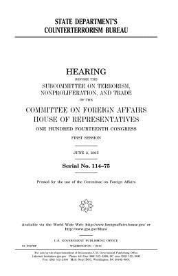 State Department's Counterterrorism Bureau 1981455698 Book Cover