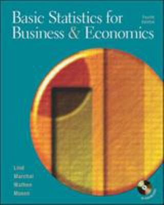 Basic Statistics for Business and Economics wit... 0072819820 Book Cover