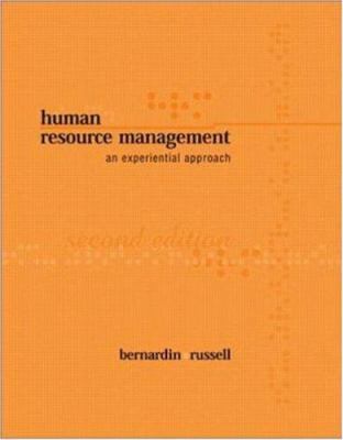 Human Resource Management: An Experiential Appr... 0071123016 Book Cover