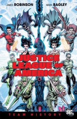 Justice League of America: Team History 1401228380 Book Cover